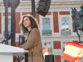 Ayuso en la Puerta del Sol