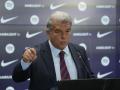 Joan Laporta da explicaciones ante la prensa por el caso Dani Olmo
