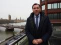 -El ministro español de Transportes, Óscar Puente tras reunirse en Londres con el secretario general de la Organización Marítima Internacional (OMI)