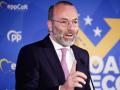 El líder del PPE en la Eurocámara, Manfred Weber