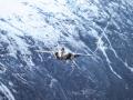 Imagen de un caza de combate F-35 difundida por el Comando Aéreo de la OTAN