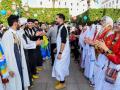 Celebración del Yennayer en Rabat, el 14 de enero de 2024