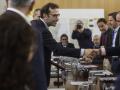 El ministro de Economía, Carlos Cuerpo, reunido con empresarios, este viernes, en Valencia