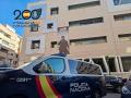 Un coche de la Policía Nacional frente a la Comisaría Provincial de Alicante