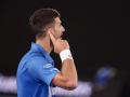 Novak Djokovic, durante la cuarta ronda del Open de Australia