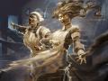 'Espíritus encauzadores', una ilustración de Billy Christian para Magic: the Gathering