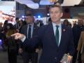 El presidente del Partido Popular, Alberto Núñez Feijóo, durante su visita a la Feria Internacional de Turismo (FITUR)