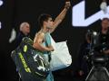 Carlos Alcaraz se despide del público del Open de Australia