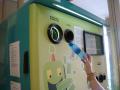 Máquina para reciclar, como las que se instalarán en los próximos meses