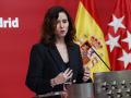 La presidenta de la Comunidad de Madrid, Isabel Díaz Ayuso