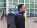 El exrapero mallorquín Josep Miquel Arenas, 'Valtònyc', en el aeropuerto de El Prat