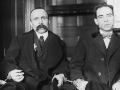 Los bandidos anarquistas Sacco y Vanzetti ante la Corte Suprema de Massachusetts