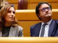 Mónica García y Óscar López