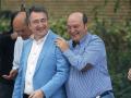 Andoni Ortuzar (derecha) y Aitor Esteban (izquierda) comparten años de amistad y carrera politica
