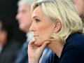 Marine Le Pen, líder del partido Agrupación Nacional