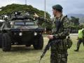 Miembros del Ejército colombiano en la zona fronteriza con Venezuela