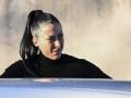 La futbolista Jenni Hermoso a su llegada a la Audiencia Nacional de San Fernando de Henares