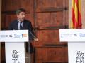 El presidente de la Generalitat, Carlos Mazón, y el presidente de la Asociación de Trabajadores Autónomos (ATA), Lorenzo Amor.