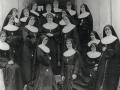 Mother Matylda Getter, superior of the Warsaw province of the Congregation of the Franciscan Sisters of the Family of Mary, founded in the mid-19th century, is seen on an undated photo (center) with her sisters. "I will not send away any Jewish child," she assured, managing to save, with her fellow sisters, hundreds of Jewish children in the midst of the horrors of the Holocaust. The world commemorated Jan. 27, 2025, the 80th anniversary of the liberation of German death camp Auschwitz-Birkenau -- where 216,000 Jewish children, among 231,000 children from various nations, perished, among 1.1. million victims. (OSV News photo/courtesy Institute of National Remembrance)