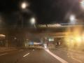 Imagen de la pancarta que ha aparecido en la M-30 colgada por la afición del Real Madrid