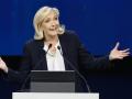 Marine Le Pen en la cumbre de Patriots