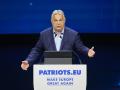 El primer ministro húngaro, Viktor Orbán, participa en la primera cumbre de Patriots, en Madrid