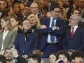José Manuel Albares acudió al palco de honor del Bernabéu para ver el Real Madrid vs Atlético