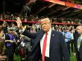 Trump asiste como espectador de lujo y se convierte en el primer presidente de EE.UU. en acudir a un Super Bowl