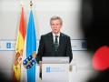 El presidente de la Xunta, Alfonso Rueda