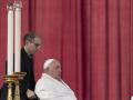 El Papa Francisco, el pasado domingo, durante el Jubileo del Ejército en el Vaticano
