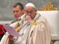 El Papa Francisco celebra el Año Nuevo durante una misa