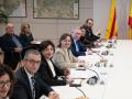 La consellera de Territorio, Sílvia Paneque, durante la Comisión Bilateral de Infraestructuras Generalitat-Estado, este lunes