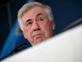 Carlo Ancelotti, durante la rueda de prensa previa al duelo ante el Manchester City