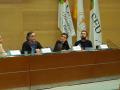 Marcos Sánchez Élez (izq), Gonzalo Génova Fuster (centro), Celia Fernández Aller (centro) y Antonio Gaitán Torres (dcha)