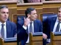 Sánchez gesticulando en el Congreso