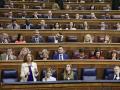 María Jesús Montero respondiendo al PP y, a su lado, Yolanda Díaz