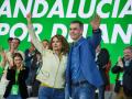 Sánchez y Montero en el XV Congreso del PSOE en Andalucía