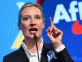 La líder del partido Alternativa para Alemania (AfD), Alice Weidel, en Berlín