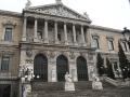 Acceso principal de la Biblioteca Nacional de España, en Madrid