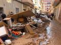 Una calle de Paiporta 3 días después de la dana, Valencia