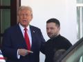 El presidente Donald Trump recibe al presidente Volodimir Zelenski en la Casa Blanca
