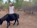 Frank Cuesta en el Santuario tras ser puesto en libertad - Frank Cuesta