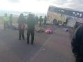 Accidente de autobuses Bolivia