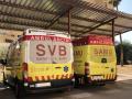 Un SVB y una SAMU en imagen de archivo