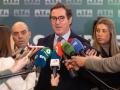 El presidente de la CEOE, Antonio Garamendi.