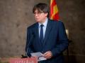 Puigdemont comparece para explicar la última cesión de Sánchez a los independentistas, en directo