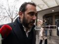 Víctor de Aldama a su llegada a los Juzgados de Plaza de Castilla