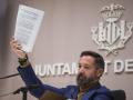 Juanma Badenas, este miércoles, en rueda de prensa