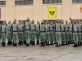 Miembros de La Legión durante el acto solemne este miércoles en Ceuta