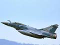 Un avión Mirage de la fuerza aérea francesa